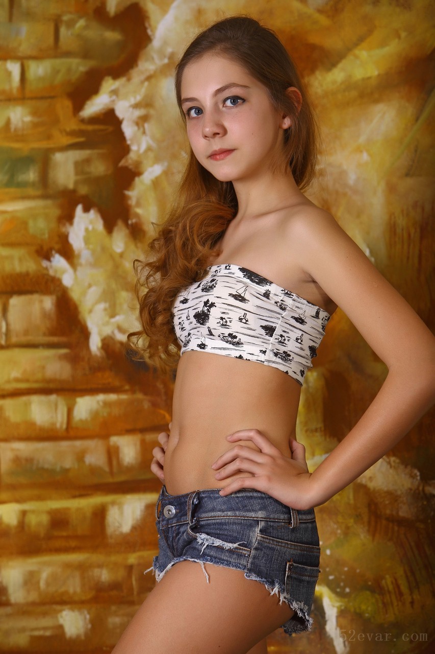 [167P] Alissa抹胸牛仔裤写真